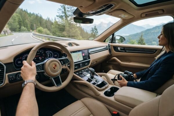 porsche suv interior