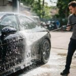 power washer car cleaning