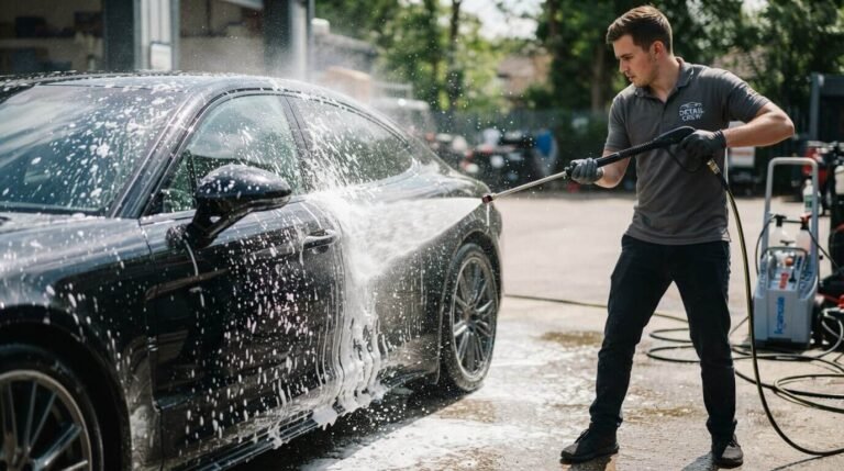 Power Washer Car Cleaning: How It Works and What to Expect