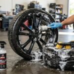 wheel tire cleaner