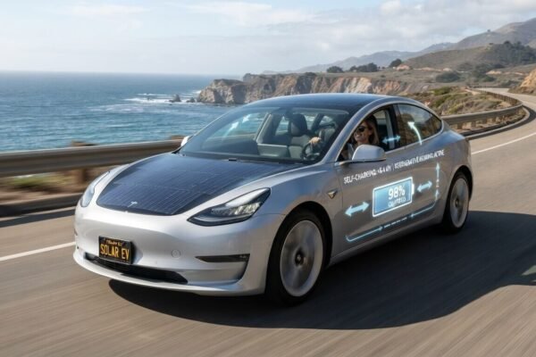 electric car self-charging