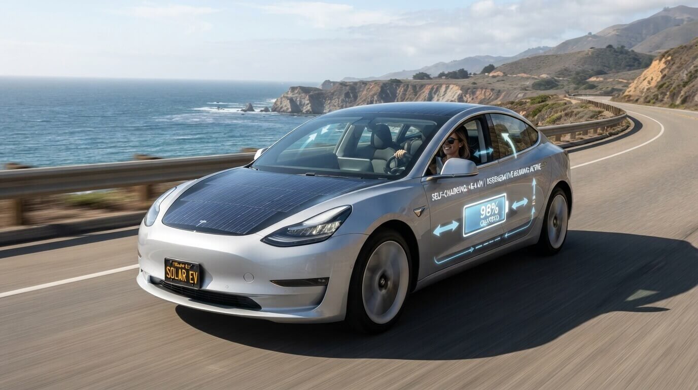electric car self-charging
