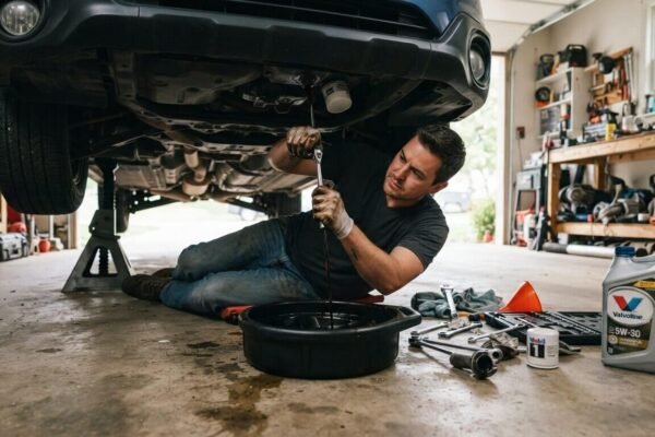 how to change oil